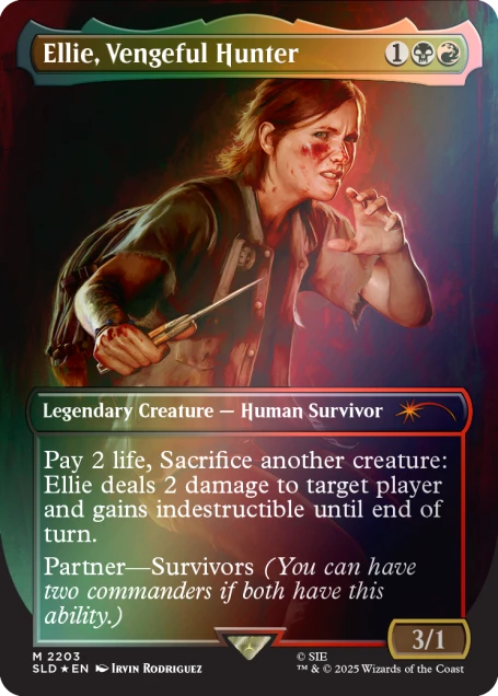 Secret Lair x The Last of Us Part II Foil Edition