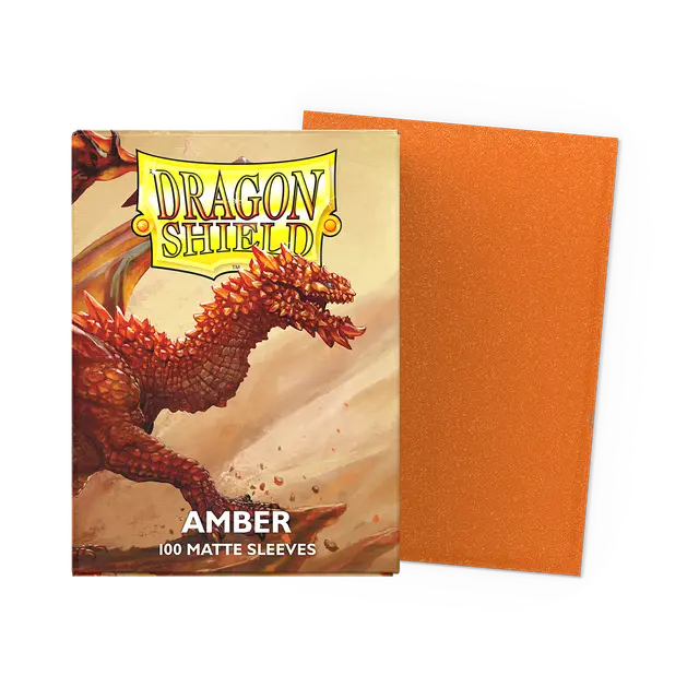 Amber - Matte Sleeves - Standard Size