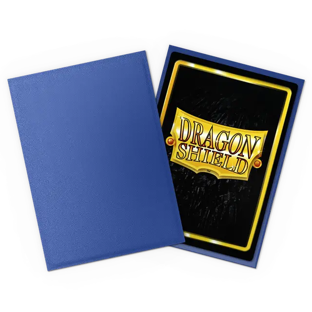 Blue - Non-Glare - Matte Sleeves - Standard Size