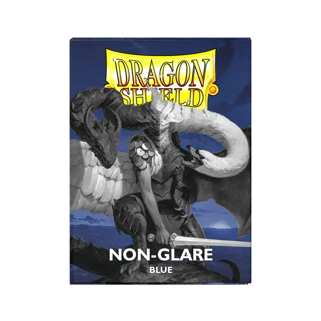 Blue - Non-Glare - Matte Sleeves - Standard Size