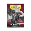 Blood Red - Non-Glare - Matte Sleeves - Standard Size