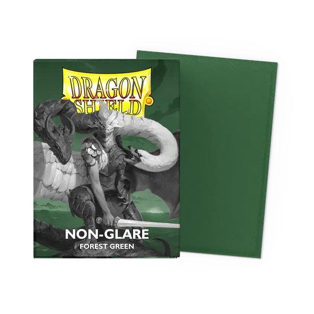 Forest Green - Non-Glare - Matte Sleeves - Standard Size