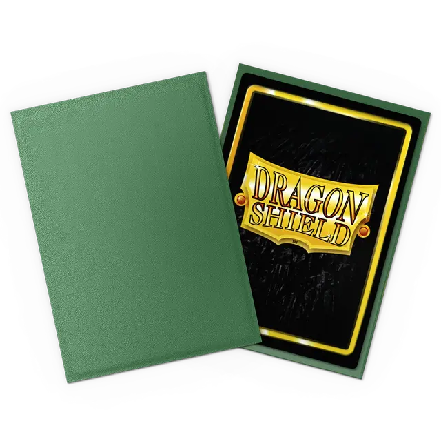 Forest Green - Non-Glare - Matte Sleeves - Standard Size