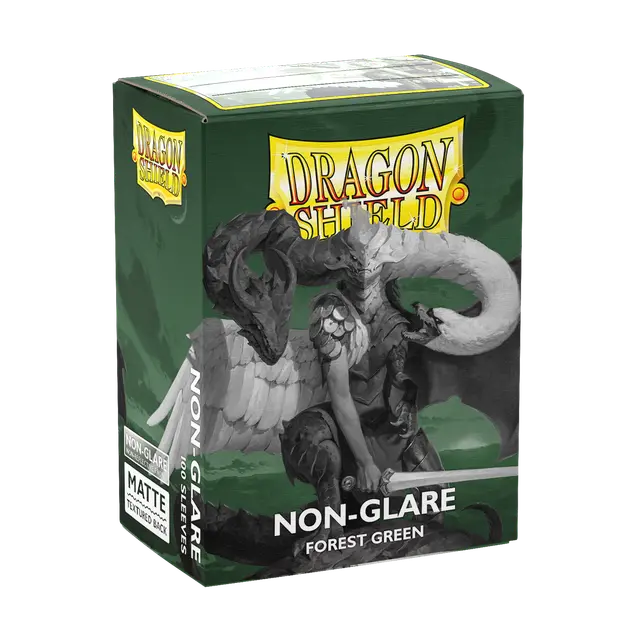 Forest Green - Non-Glare - Matte Sleeves - Standard Size