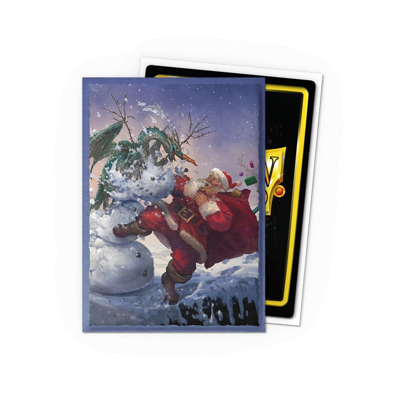 Dragon Shield Sleeves: Standard Brushed Art - Christmas Dragon 2025 100CT
