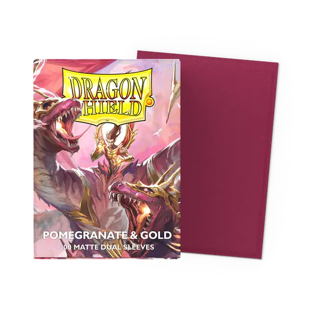 Pomegranate & Gold - Matte Dual Sleeves