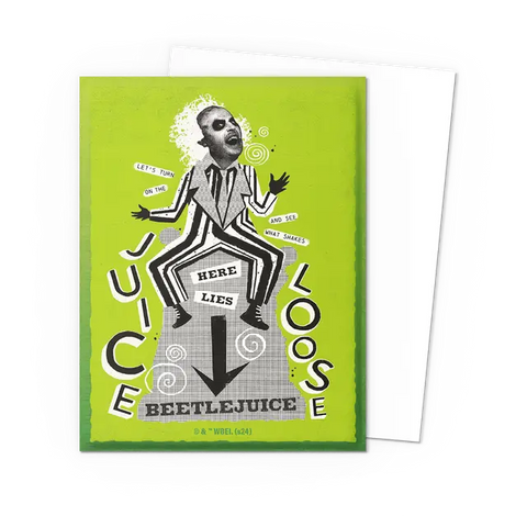 Beetlejuice - Brushed Art Sleeves - Standard Size