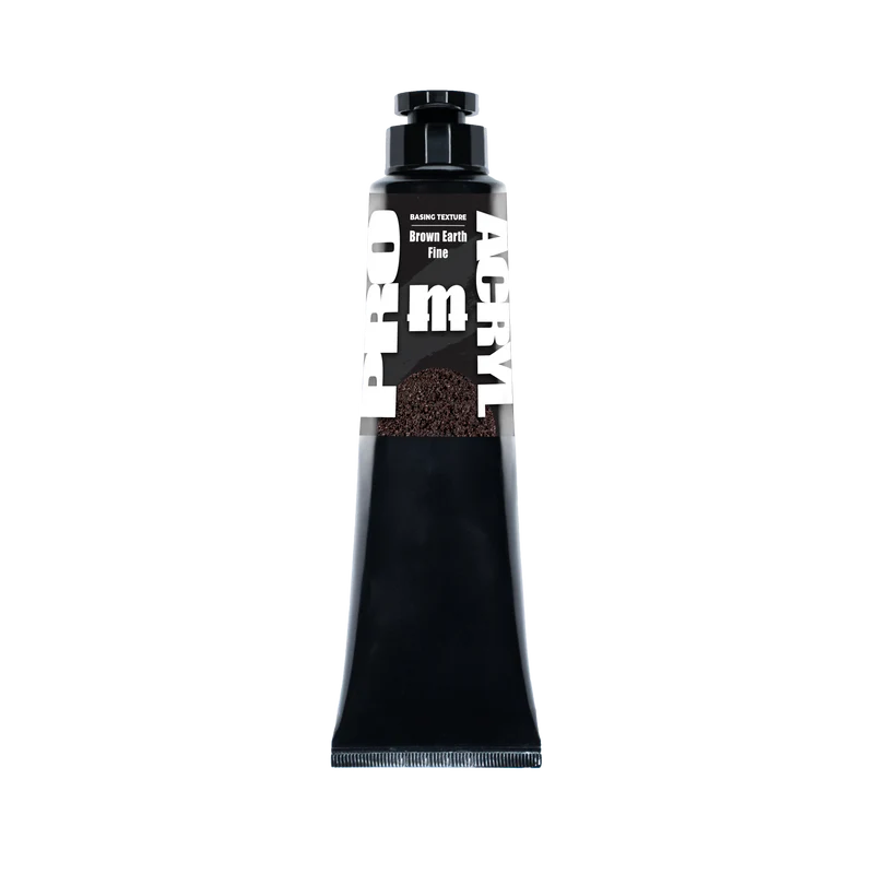 Pro Acryl Basing Textures - Brown Earth - FINE