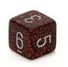 Chessex: Speckled Silver Volcano/Black 16Mm
