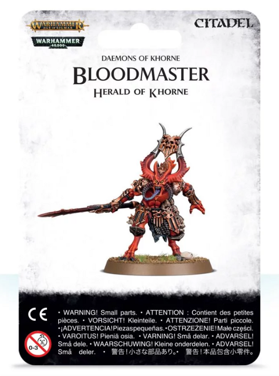 Bloodmaster, Herald of Khorne | The Clever Kobold