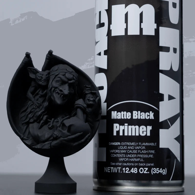 PRO Acryl Spray - Matte Black Primer | The Clever Kobold