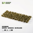 Dark Green Shrubs
