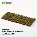 Dry Green Shrubs