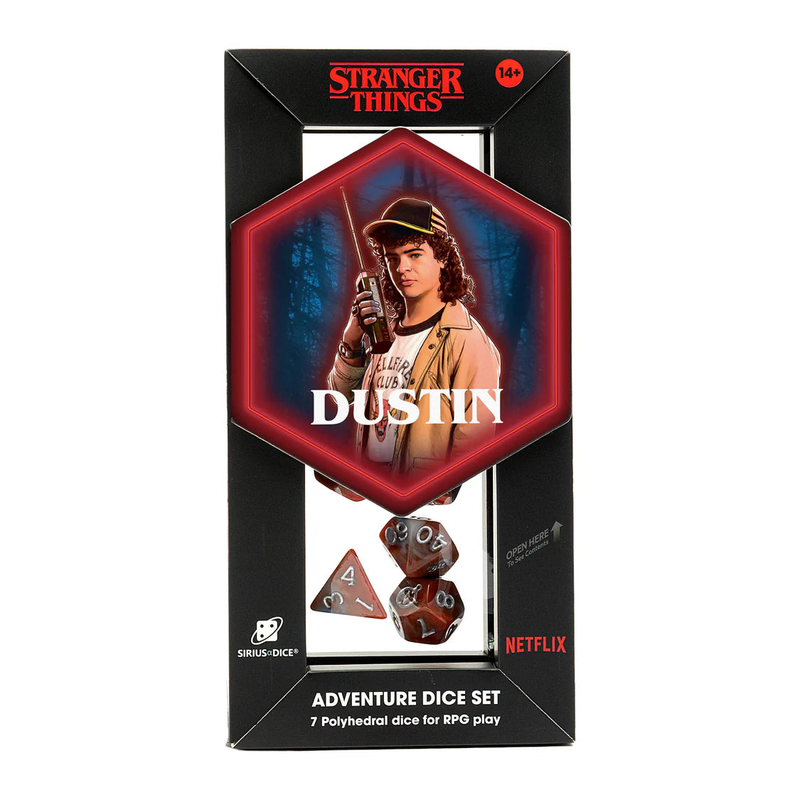 Stranger Things: Adventure Dice Set - Dustin