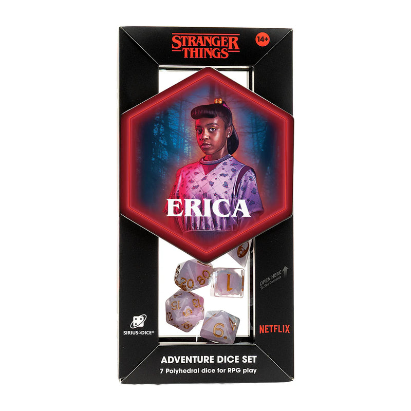 Stranger Things: Adventure Dice Set - Erica