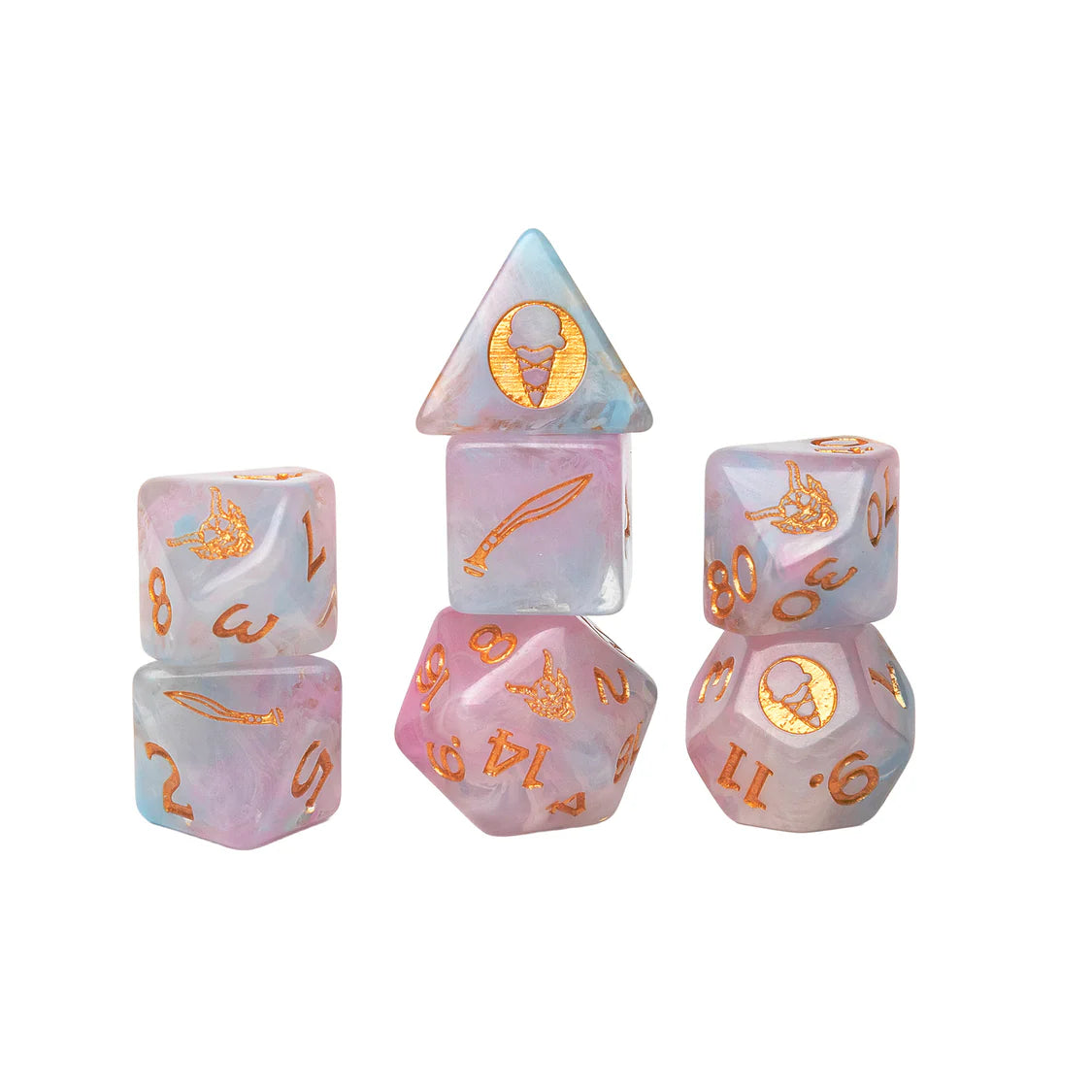 Stranger Things: Adventure Dice Set - Erica