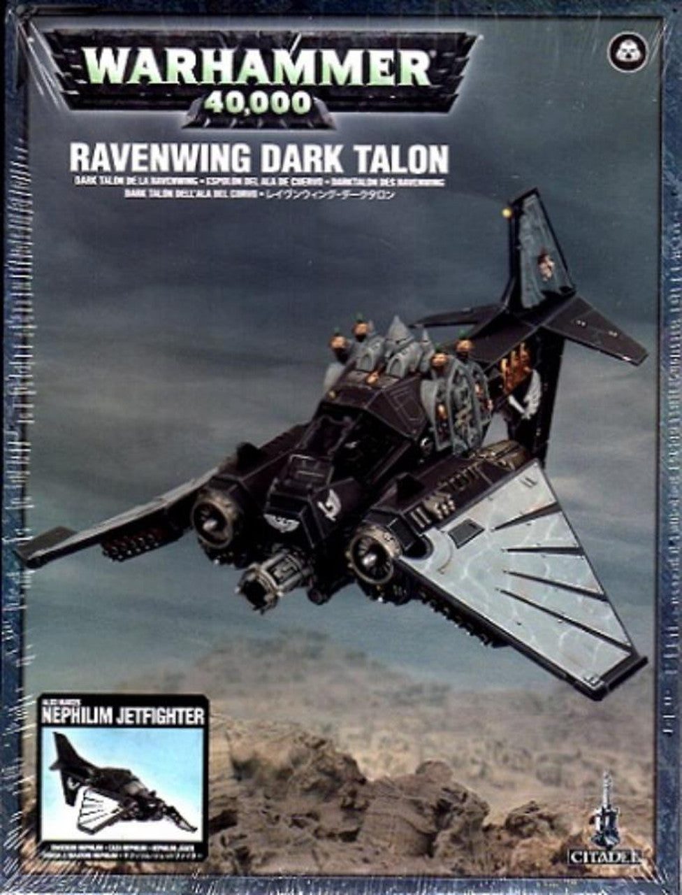 Nephilim Jetfighter / Ravenwing Dark Talon | The Clever Kobold