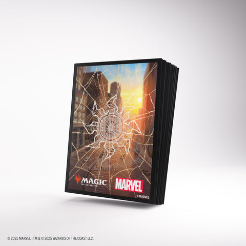 Magic: The Gathering | Marvel's Spider-Man Premium Art Sleeves - Spider-Man Plains