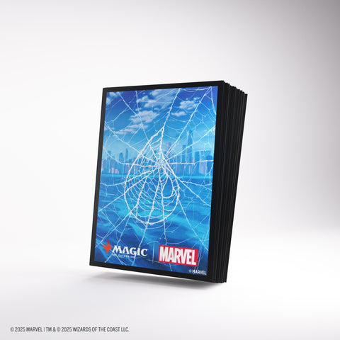 Magic: The Gathering | Marvel's Spider-Man Premium Art Sleeves - Spider-Man Island