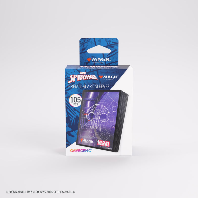Magic: The Gathering | Marvel's Spider-Man Premium Art Sleeves - Spider-Man Swamp