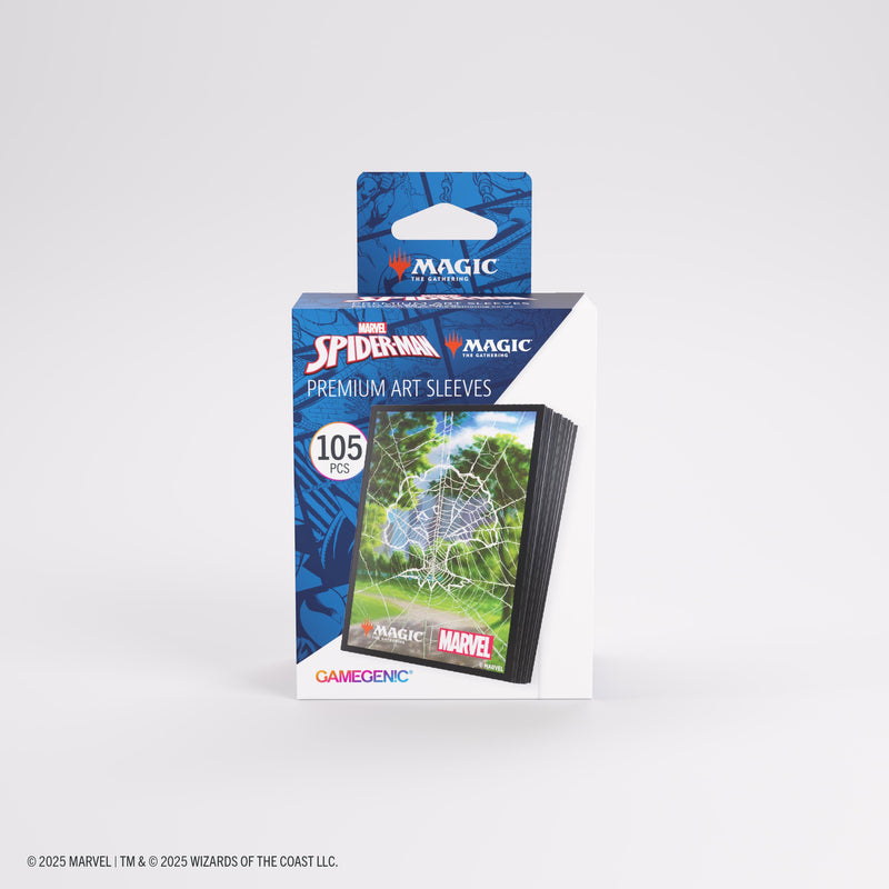 Magic: The Gathering | Marvel's Spider-Man Premium Art Sleeves - Spider-Man Forest