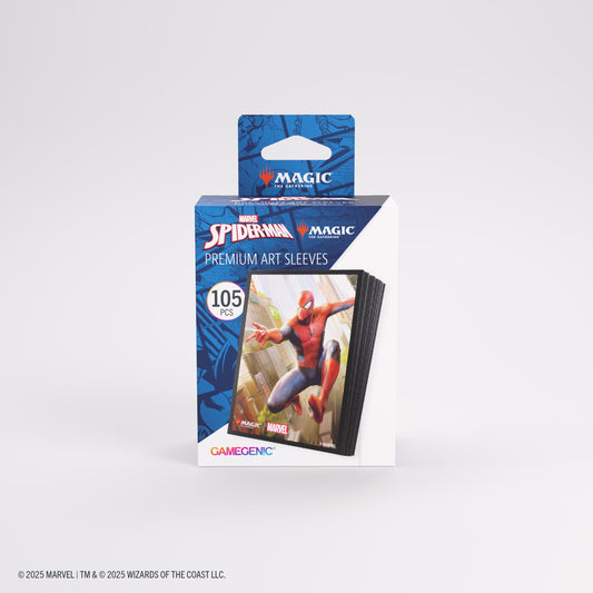 Magic: The Gathering | Marvel's Spider-Man Premium Art Sleeves - Spider-Man