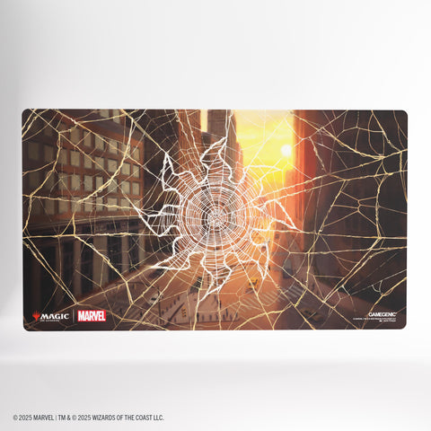 Magic: The Gathering | Marvel's Spider-Man Shiny Playmat - Spider-Man Plains