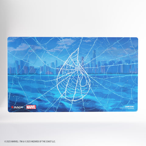 Magic: The Gathering | Marvel's Spider-Man Shiny Playmat - Spider-Man Island