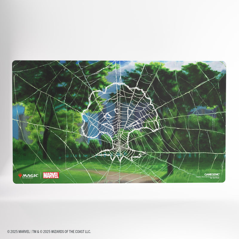 Magic: The Gathering | Marvel's Spider-Man Shiny Playmat - Spider-Man Forest