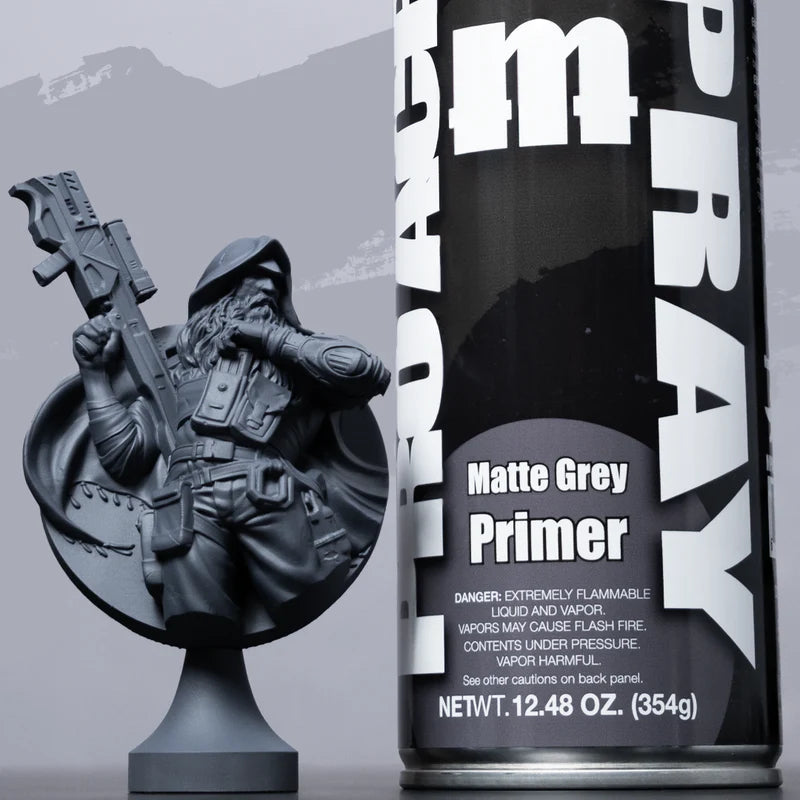 PRO Acryl Spray - Matte Grey Primer | The Clever Kobold