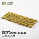 Light Green Shrubs