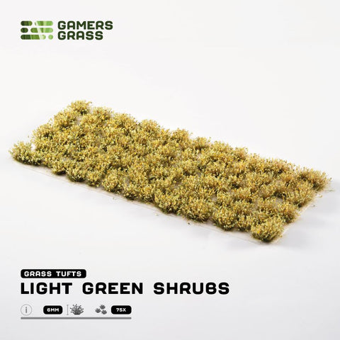 Light Green Shrubs
