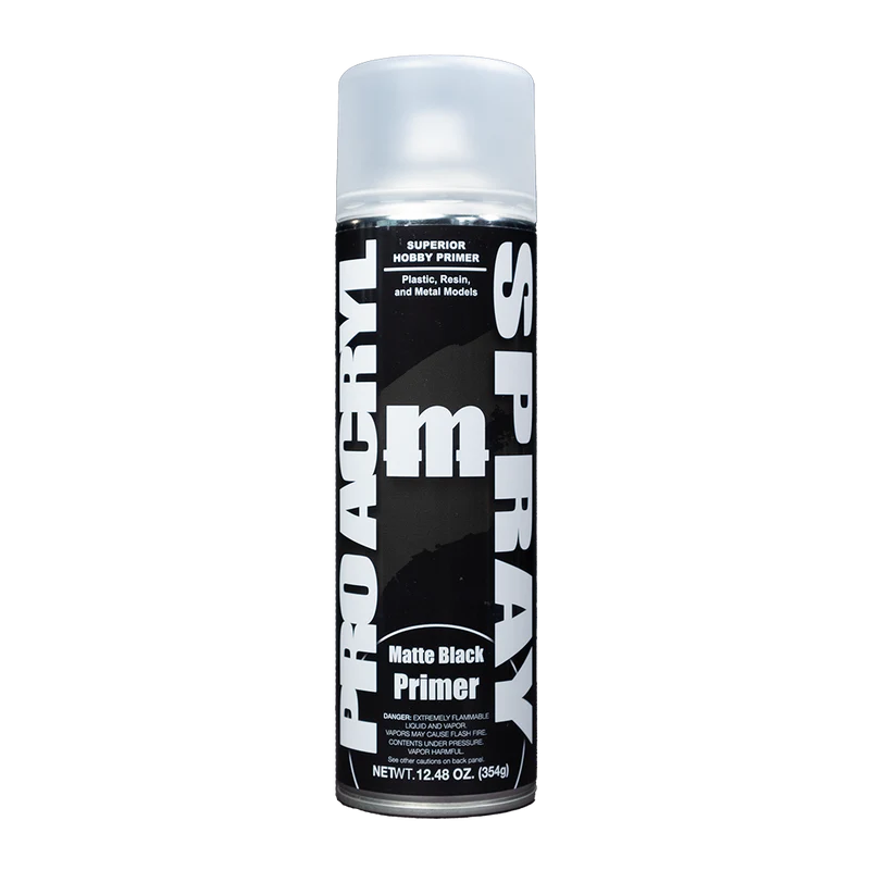 PRO Acryl Spray - Matte Black Primer | The Clever Kobold