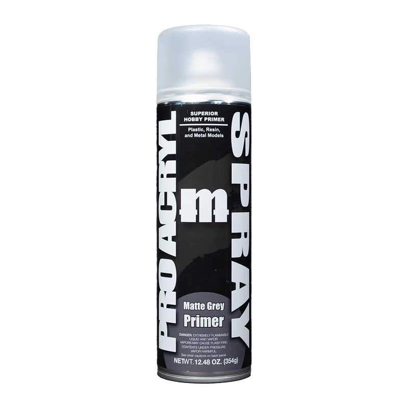 PRO Acryl Spray - Matte Grey Primer | The Clever Kobold