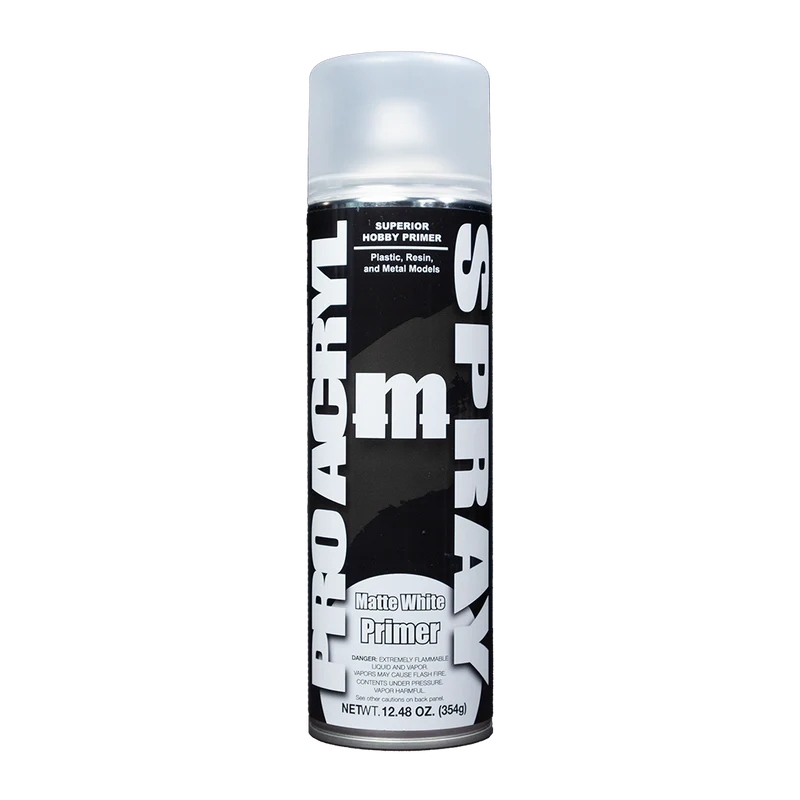 PRO Acryl Spray - Matte White Primer | The Clever Kobold