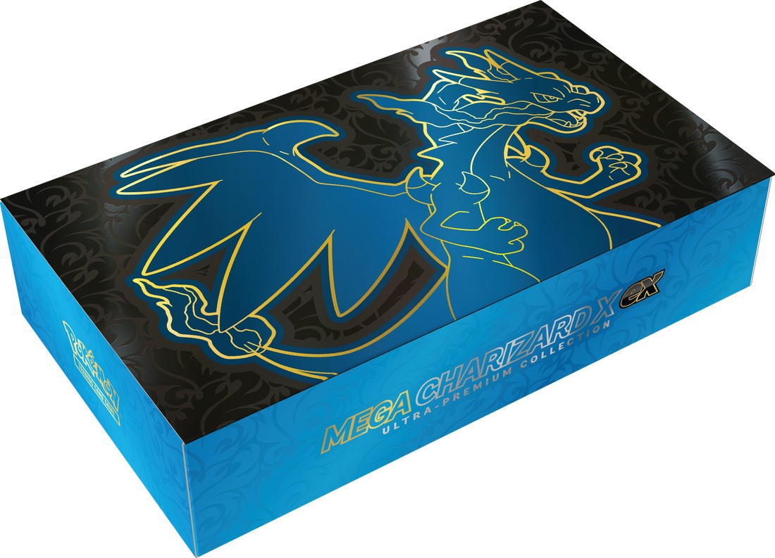 Pokemon TCG: Mega Charizard X ex Ultra Premium Collection Case