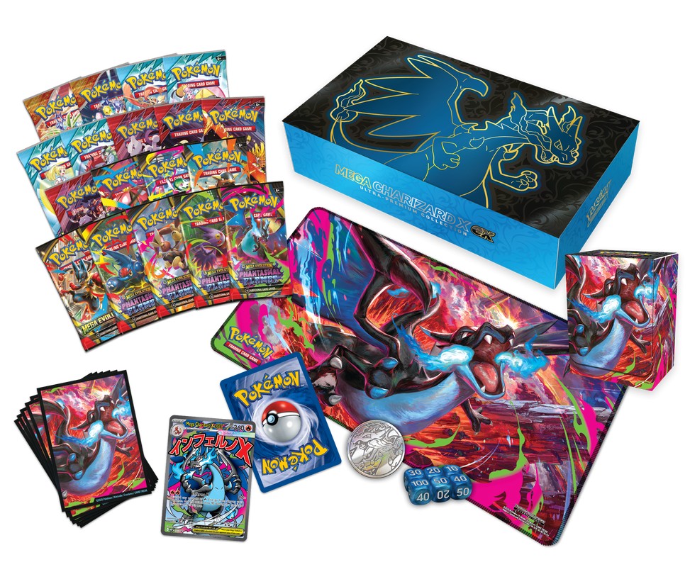 Pokemon TCG: Mega Charizard X ex Ultra Premium Collection Case
