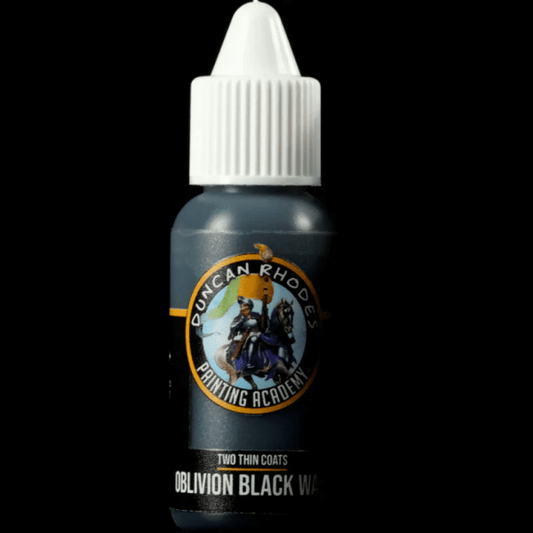 Oblivion Black Wash - Two Thin Coats