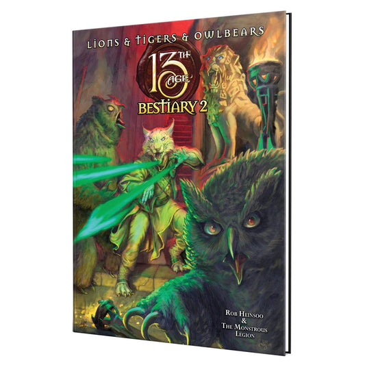 13th Age RPG: Bestiary 2: Lions & Tigers & Owlbears