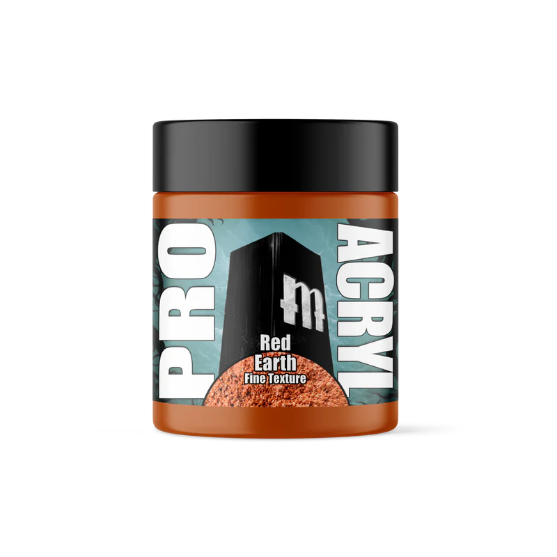 Pro Acryl Basing Textures - Red Earth - FINE