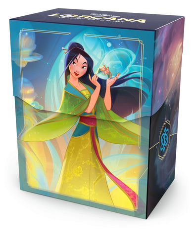 Disney Lorcana: Deck Box (Mulan)