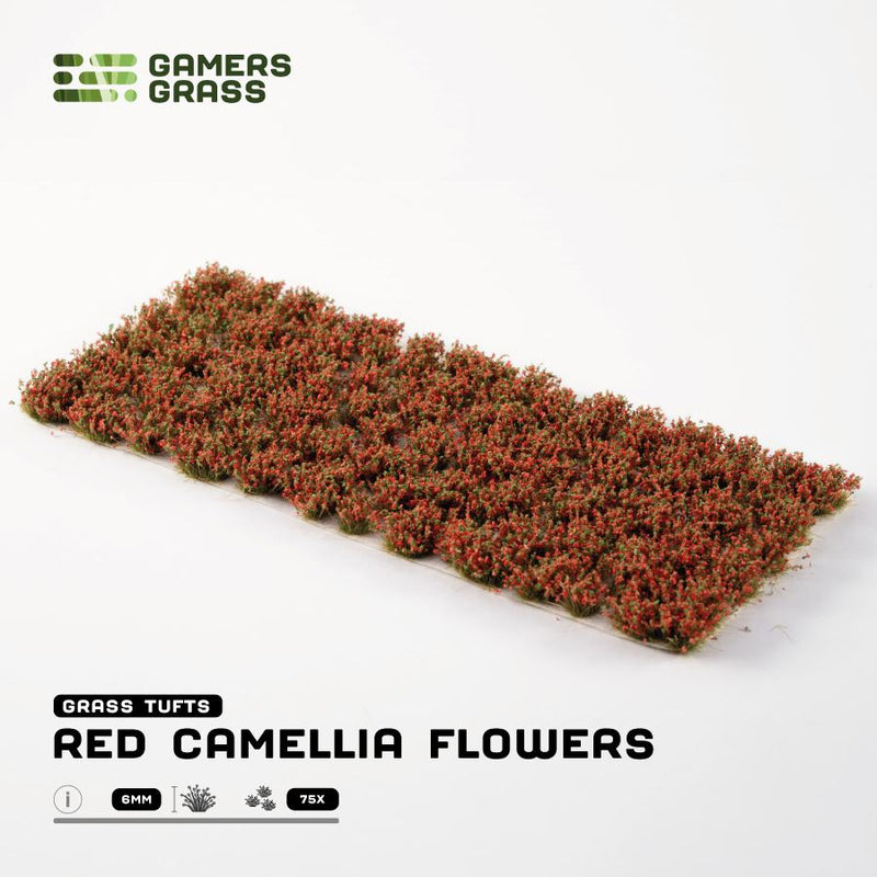 Red Camellia Flowers