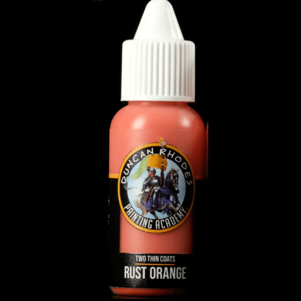 Rust Orange - Two Thin Coats