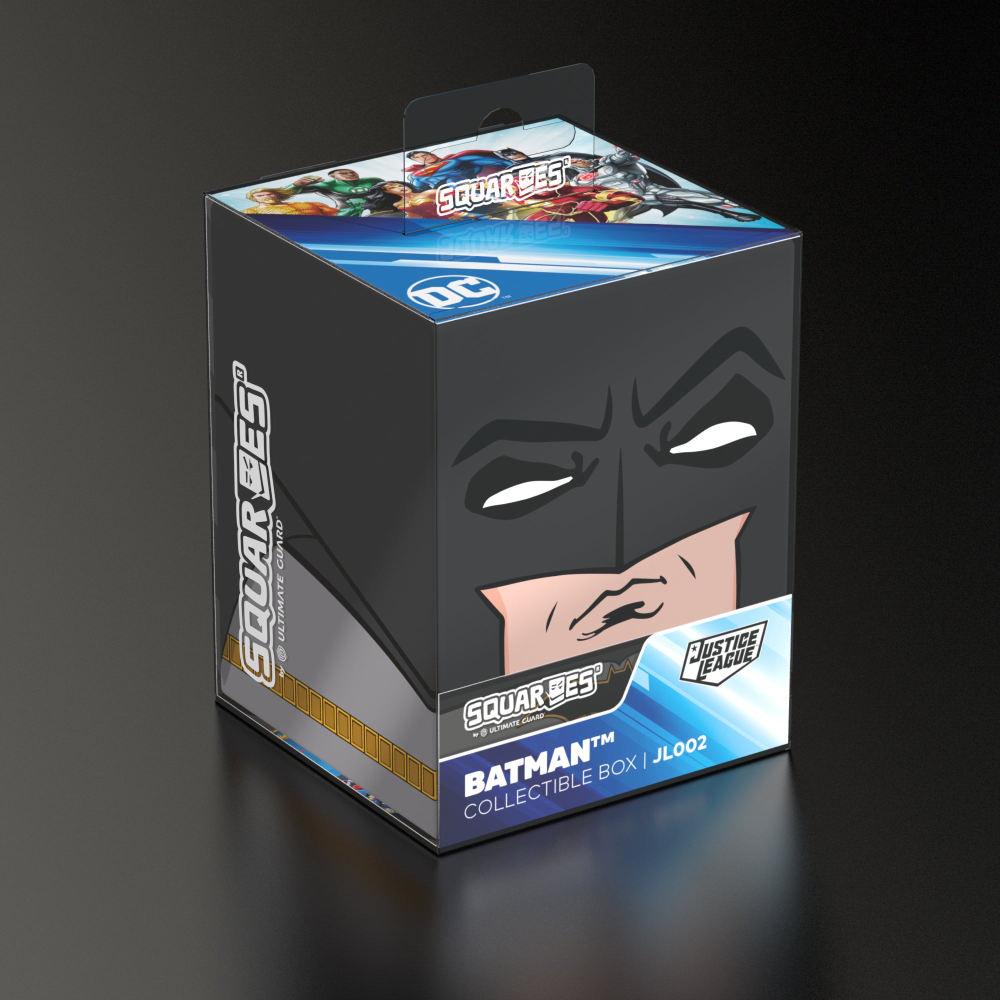 Squaroes: 100+ Deckbox -DC Comics Justice League - Batman | The Clever Kobold