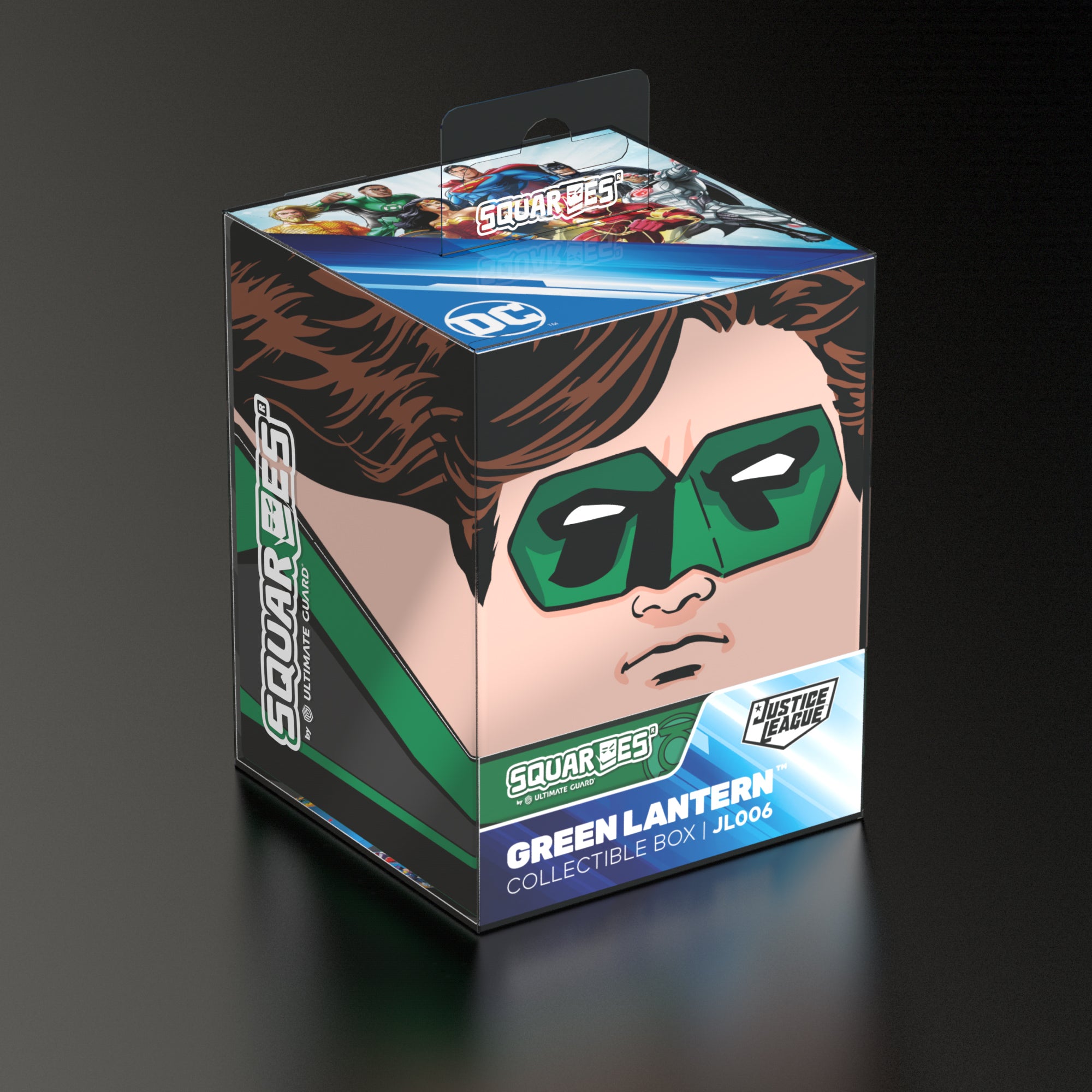 Squaroes: 100+ Deckbox -DC Comics Justice League - Green Lantern | The Clever Kobold