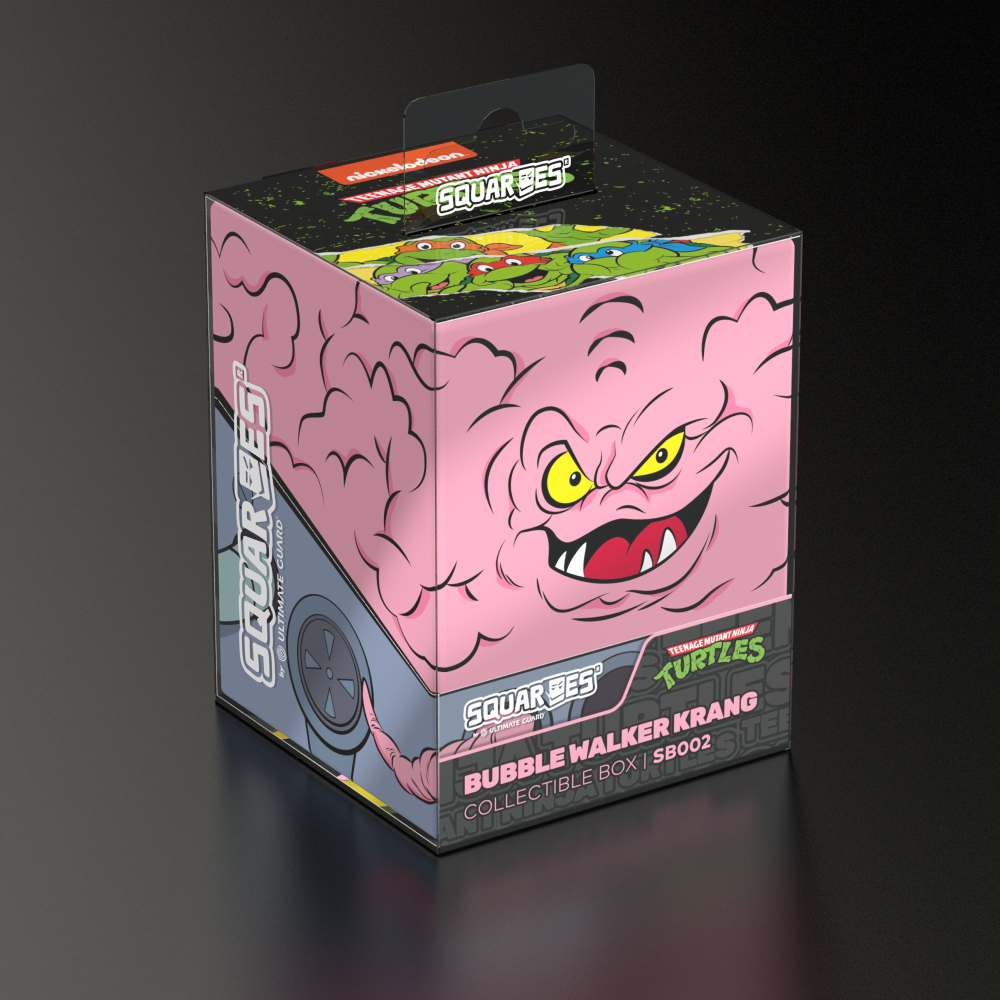 Squaroes: 100+ Deckbox -Teenage Mutant Ninja Turtles - Krang with Bubble Walker | The Clever Kobold