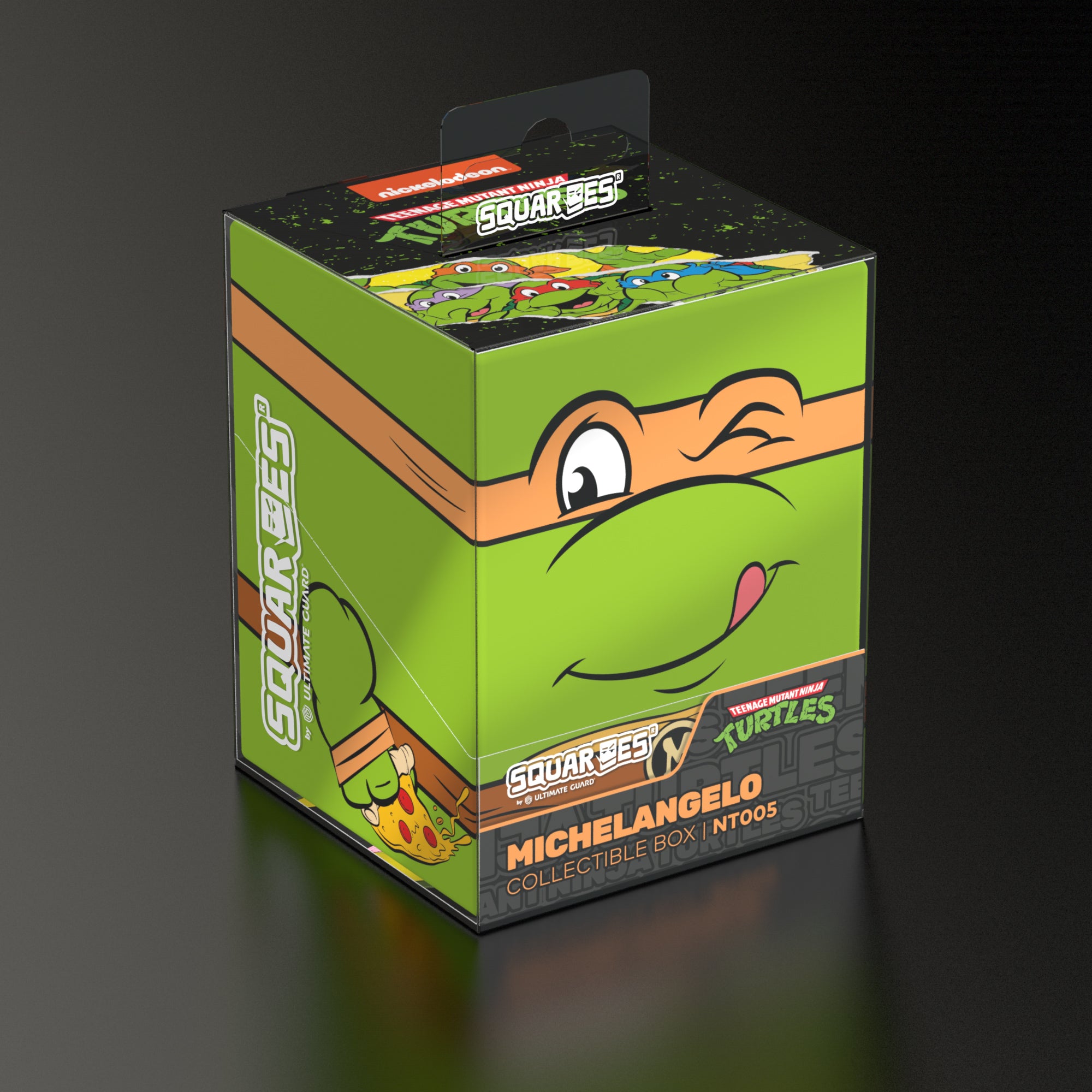 Squaroes: 100+ Deckbox -Teenage Mutant Ninja Turtles - Michelangelo | The Clever Kobold