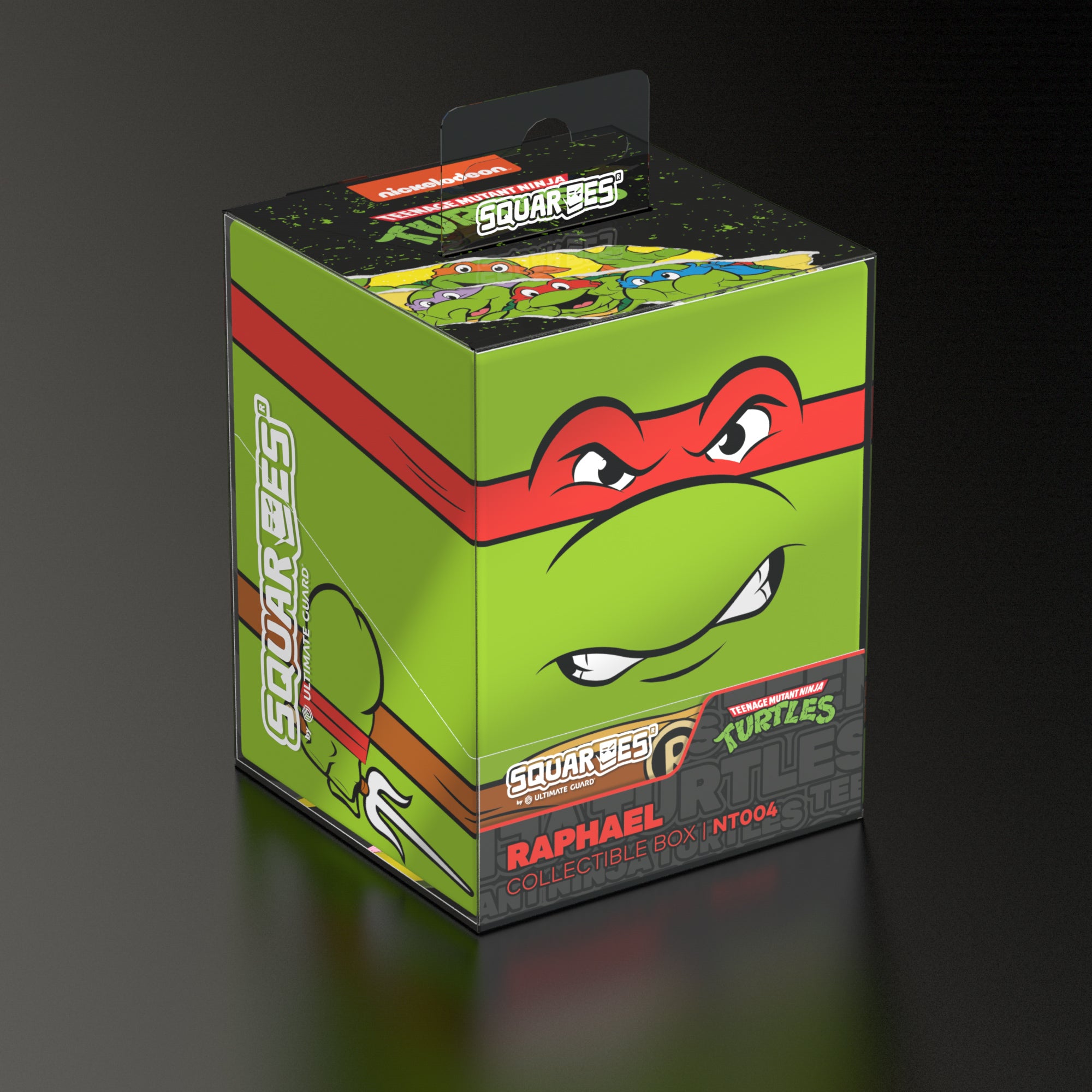 Squaroes: 100+ Deckbox -Teenage Mutant Ninja Turtles - Raphael | The Clever Kobold