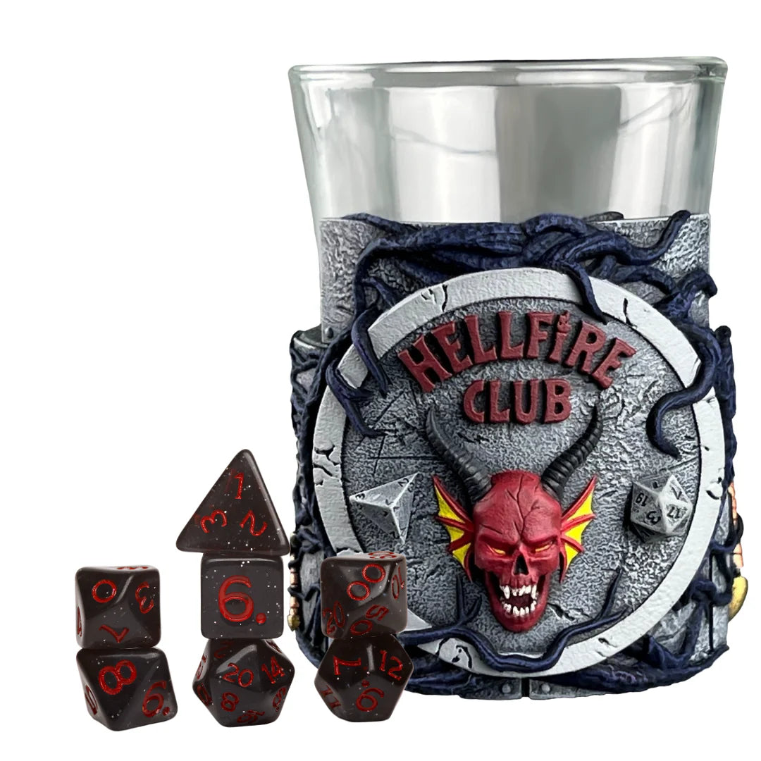 Sirius Dice: Stranger Things Mini Dice Cup - Hellfire Club