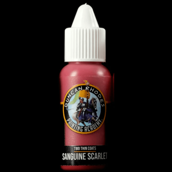 Sanguine Scarlet - Two Thin Coats | The Clever Kobold